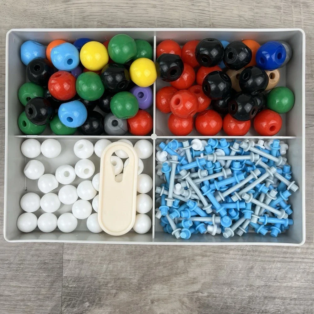 200 Pc Organic Chemistry Molecular Model Student Teacher Science Kit Atoms Links